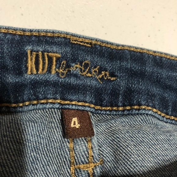 Kut from the‎ Kloth Bermuda Shorts Size 4 99% Cotton 1% Spandex - Picture 3 of 7